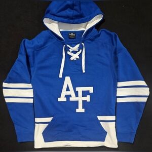 Colosseum Air Force Royal Blue Mens Hoodie